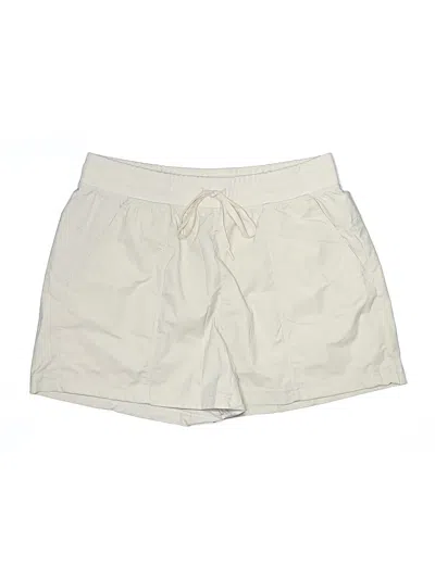 Pre-owned Avia Khaki Shorts In Ivory