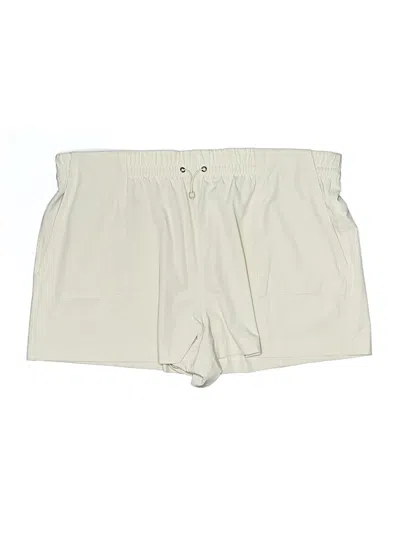 Pre-owned Avia Khaki Shorts In Ivory