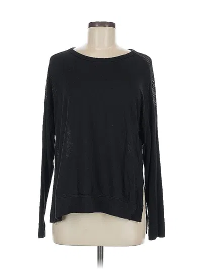 Pre-owned Avia Long Sleeve T-shirt In Black