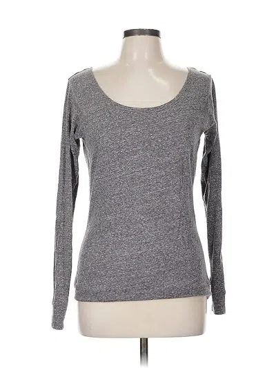 Pre-owned Avia Long Sleeve T-shirt In Gray