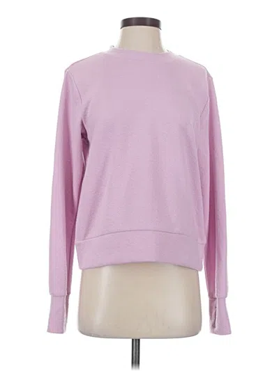 Pre-owned Avia Long Sleeve Top Pink Turtleneck Tops