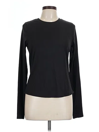 Pre-owned Avia Long Sleeve T-shirt In Black