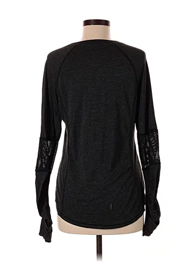Pre-owned Avia Long Sleeve T-shirt In Black