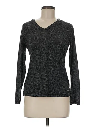 Pre-owned Avia Long Sleeve T-shirt In Black