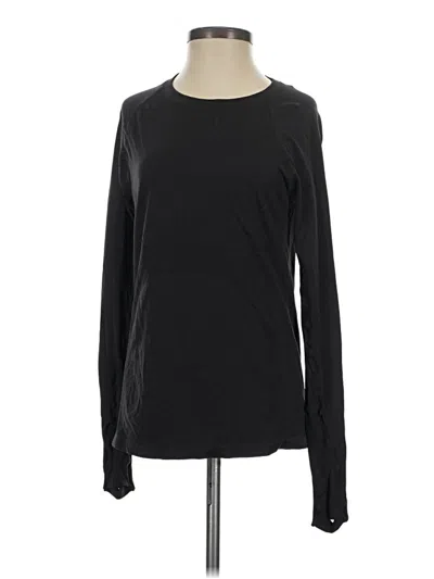 Pre-owned Avia Long Sleeve T-shirt In Black
