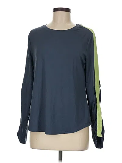 Pre-owned Avia Long Sleeve T-shirt In Blue