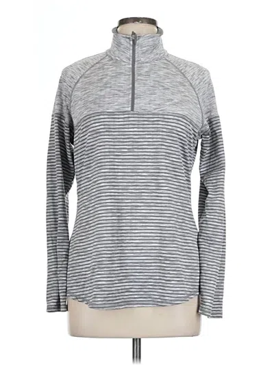 Pre-owned Avia Long Sleeve T-shirt In Gray