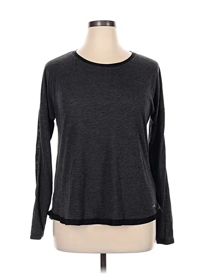 Pre-owned Avia Long Sleeve T-shirt In Gray