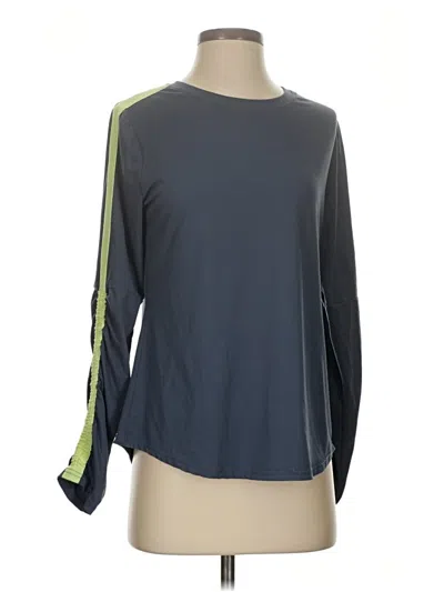 Pre-owned Avia Long Sleeve T-shirt In Gray