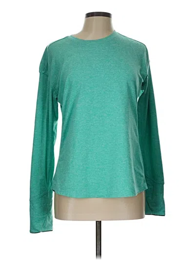 Pre-owned Avia Long Sleeve T-shirt In Green