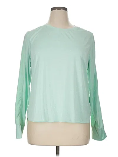 Pre-owned Avia Long Sleeve T-shirt In Green