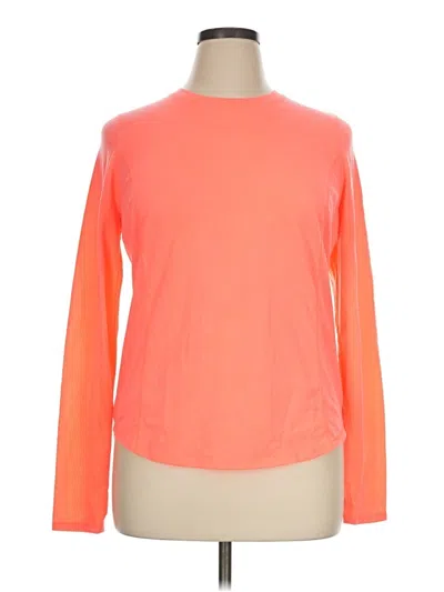 Pre-owned Avia Long Sleeve T-shirt In Orange
