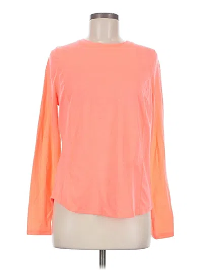 Pre-owned Avia Long Sleeve T-shirt In Orange