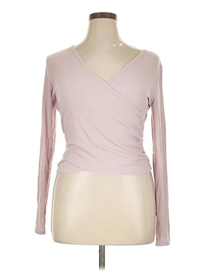 Pre-owned Avia Long Sleeve T-shirt In Pink