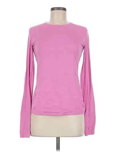 Pre-owned Avia Long Sleeve T-shirt In Pink
