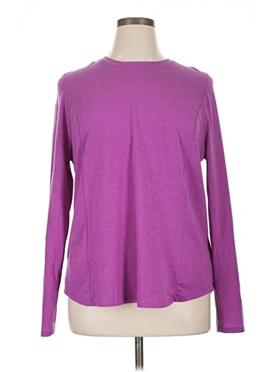 Pre-owned Avia Long Sleeve T-shirt In Purple