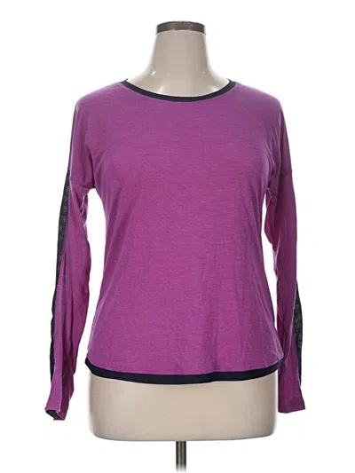 Pre-owned Avia Long Sleeve T-shirt In Purple