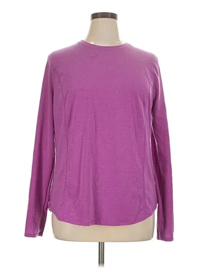 Pre-owned Avia Long Sleeve T-shirt In Purple