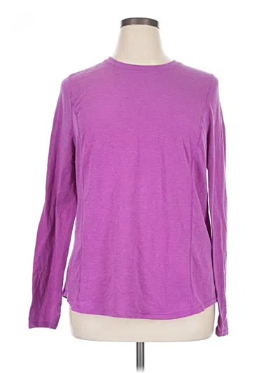 Pre-owned Avia Long Sleeve T-shirt In Purple
