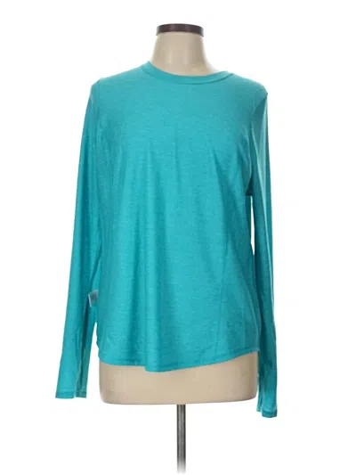 Pre-owned Avia Long Sleeve T-shirt In Teal