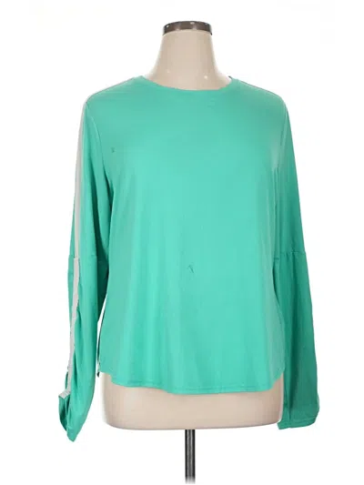 Pre-owned Avia Long Sleeve T-shirt In Teal