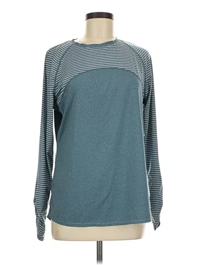 Pre-owned Avia Long Sleeve T-shirt In Teal