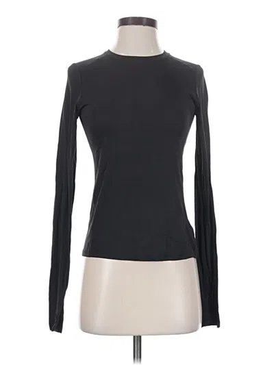 Pre-owned Avia Long Sleeve Turtleneck In Black