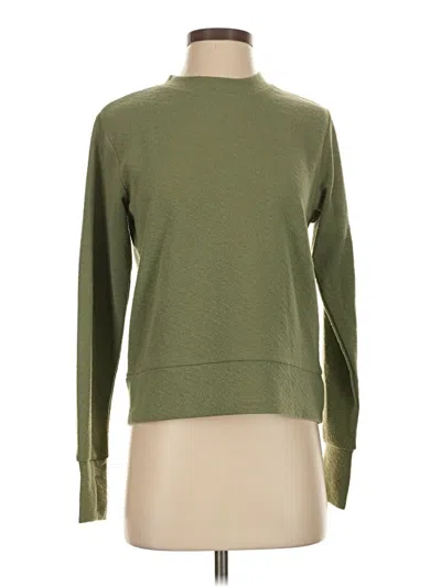 Pre-owned Avia Long Sleeve Turtleneck In Green