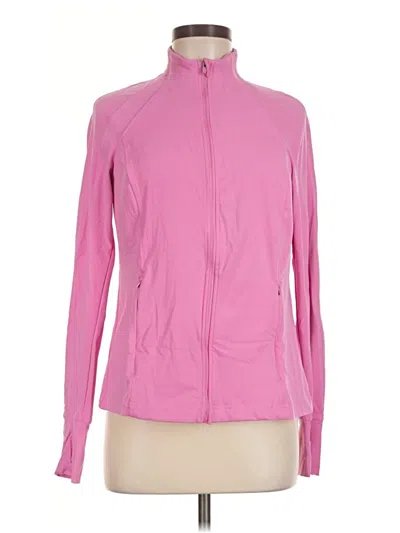 Pre-owned Avia Long Sleeve Turtleneck In Pink
