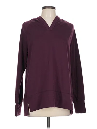 Pre-owned Avia Pullover Hoodie In Burgundy