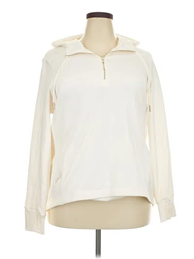 Pre-owned Avia Pullover Hoodie In Ivory