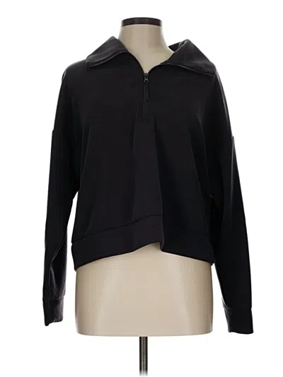 Pre-owned Avia Pullover Sweater In Black