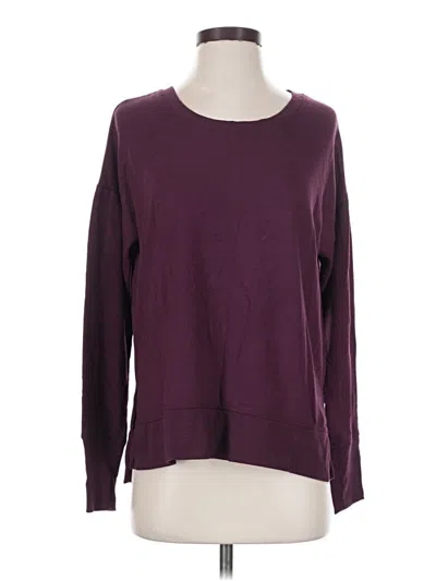 Pre-owned Avia Pullover Sweater In Burgundy