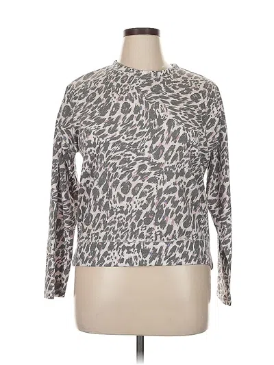 Pre-owned Avia Pullover Sweater In Gray