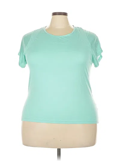 Pre-owned Avia Short Sleeve T-shirt In Blue