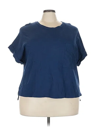 Pre-owned Avia Short Sleeve T-shirt In Blue