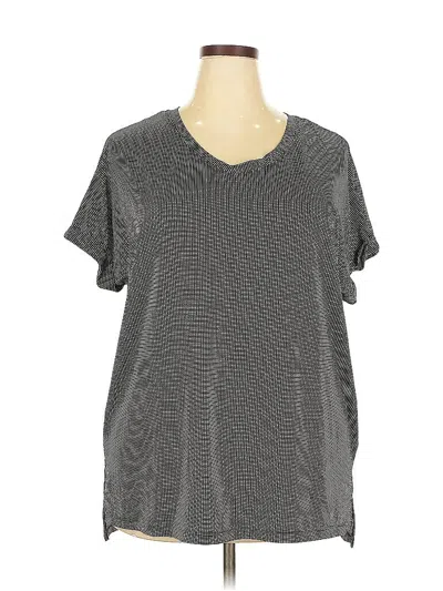 Pre-owned Avia Short Sleeve T-shirt In Gray