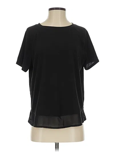 Pre-owned Avia Short Sleeve T-shirt In Black