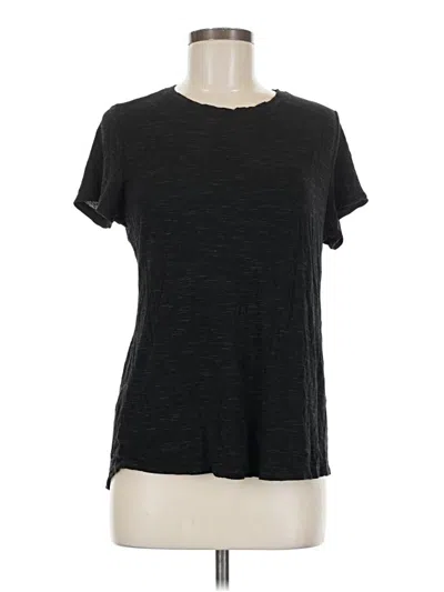 Pre-owned Avia Short Sleeve T-shirt In Black