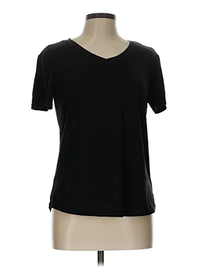Pre-owned Avia Short Sleeve T-shirt In Black
