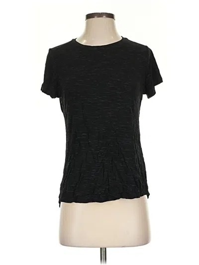 Pre-owned Avia Short Sleeve T-shirt In Black