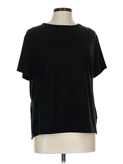 Pre-owned Avia Short Sleeve T-shirt In Black