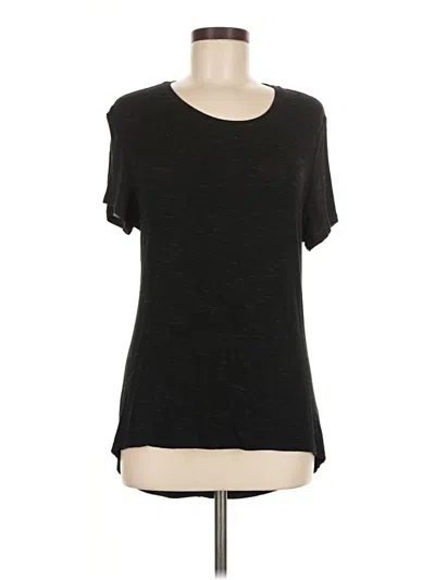 Pre-owned Avia Short Sleeve T-shirt In Black