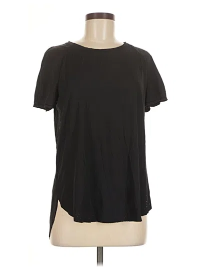 Pre-owned Avia Short Sleeve T-shirt In Black