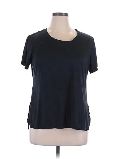 Pre-owned Avia Short Sleeve T-shirt In Black