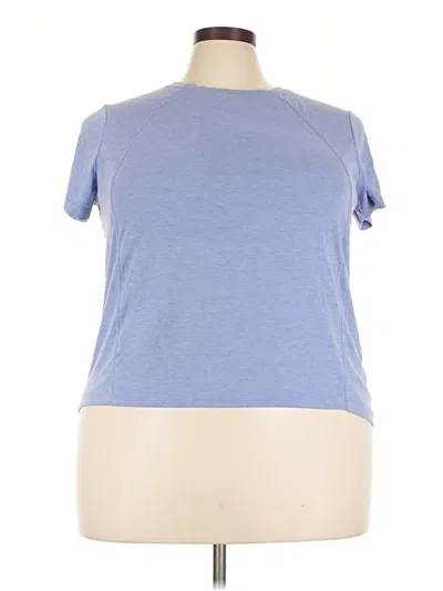 Pre-owned Avia Short Sleeve T-shirt In Blue
