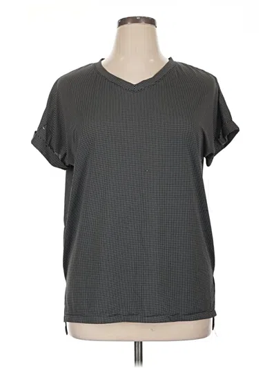 Pre-owned Avia Short Sleeve T-shirt In Gray