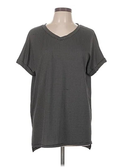 Pre-owned Avia Short Sleeve T-shirt In Gray