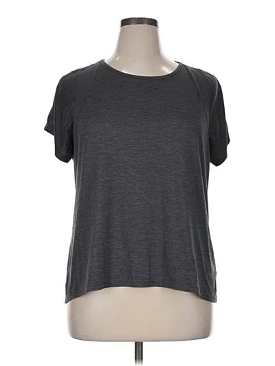 Pre-owned Avia Short Sleeve T-shirt In Gray