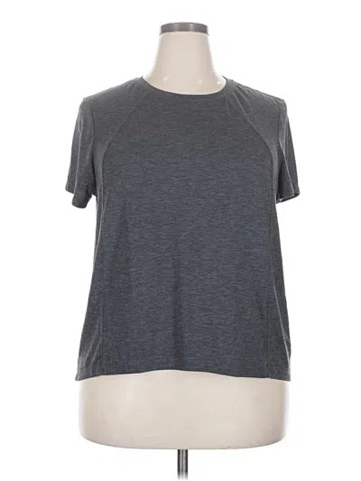 Pre-owned Avia Short Sleeve T-shirt In Gray